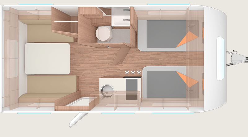 Grundriss Weinsberg CaraCito WW4