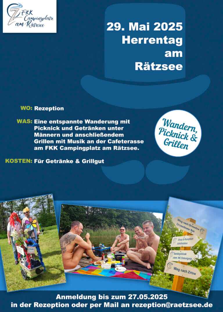 Herrentag am Rätzsee