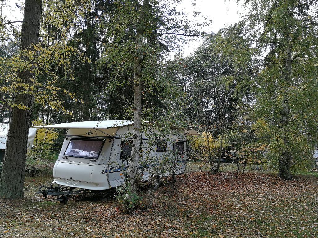 Stellplatz Hobby Wohnwagen